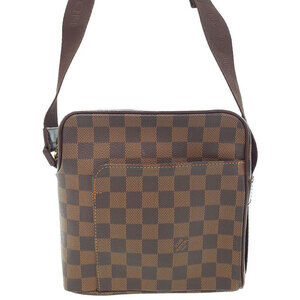 Louis Vuitton Damier Ebene Brown Olaf Shoulder Bag